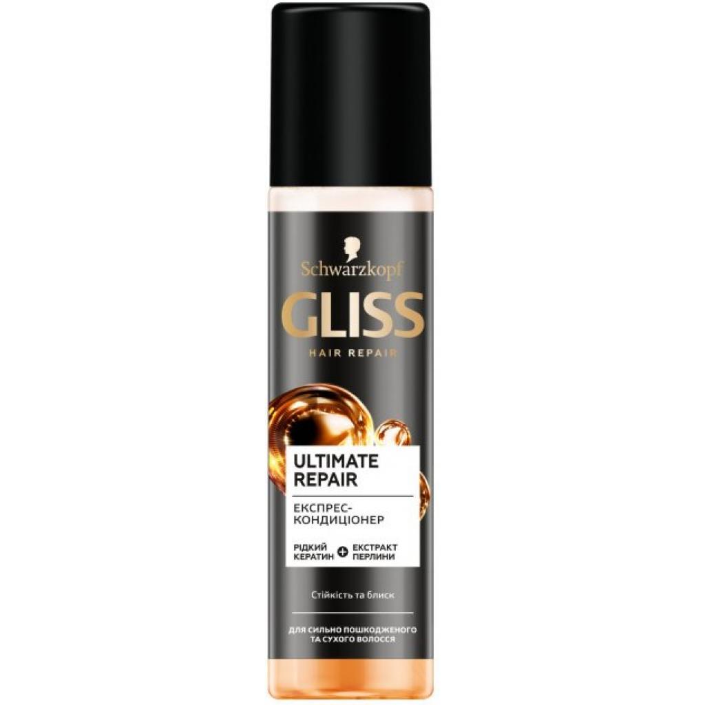 Кондиціонер для волосся Gliss експрес Ultimate Repair 200 мл (4015000941334) - изображение 1