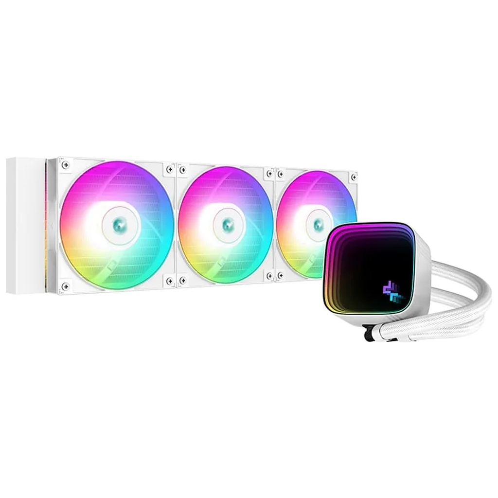 Система рідинного охолодження Deepcool LS720 SE White (R-LS720-WHAMMM-G-1) - зображення 1