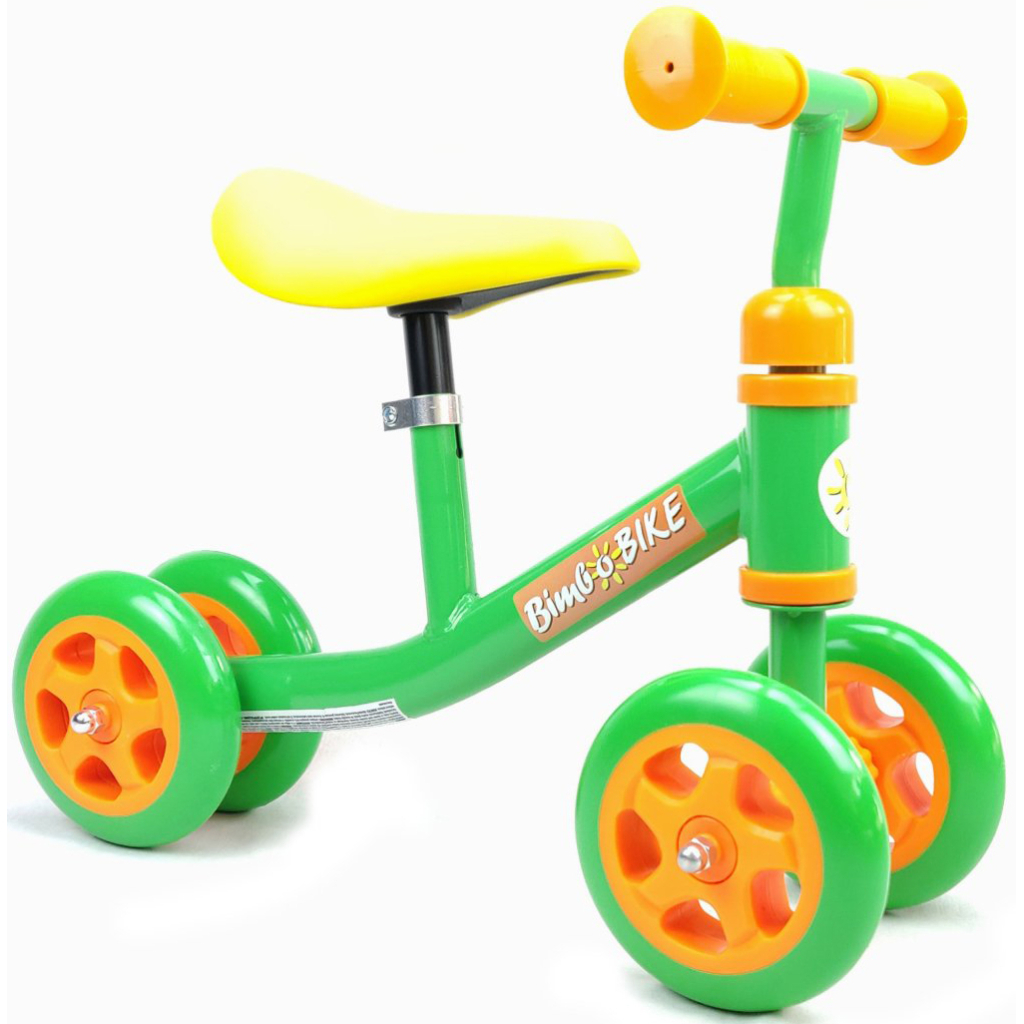Біговел Bimbo Bike зелено-помаранчевий 14.5" (77804-IS) - зображення 2