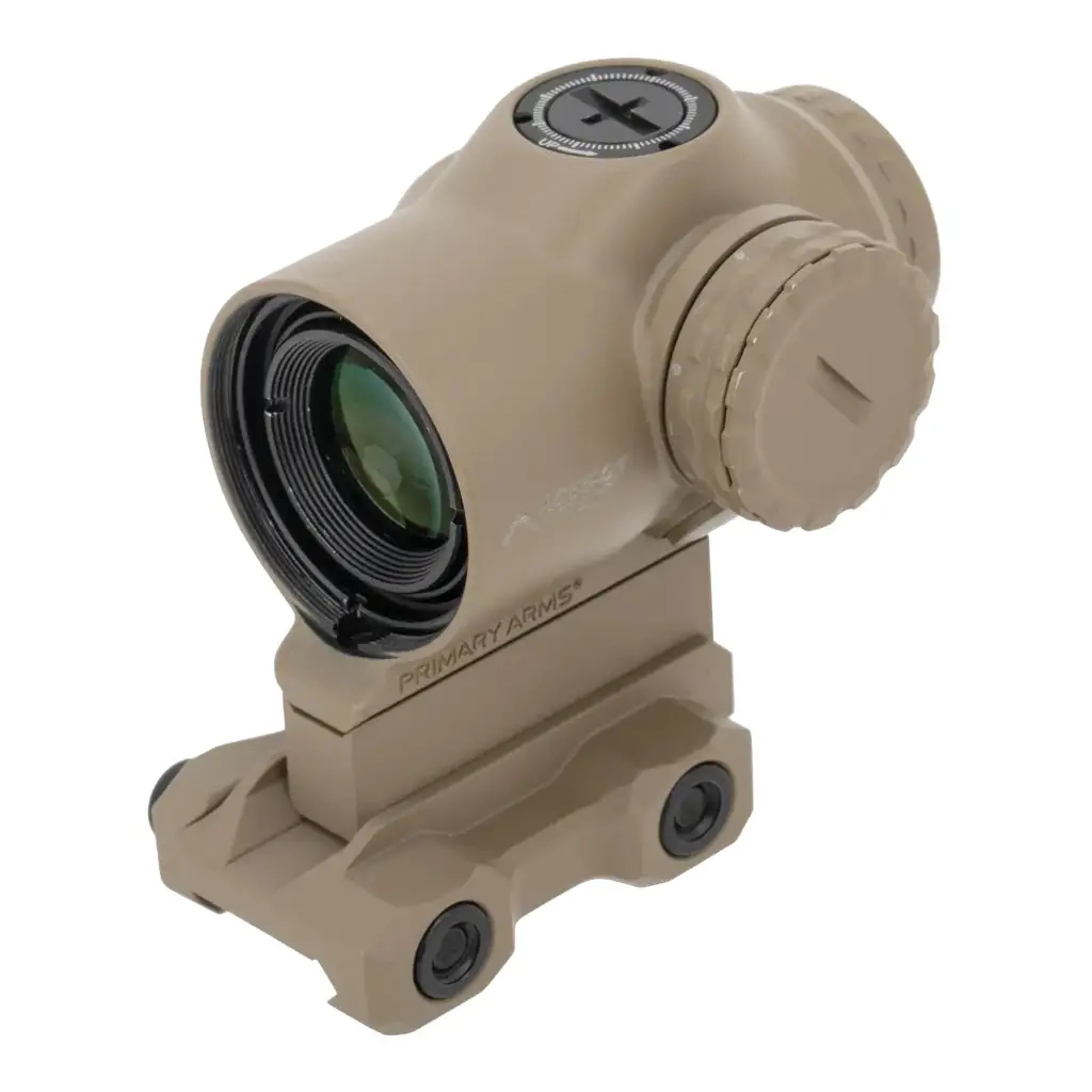 Коліматорний приціл Primary Arms SLx 1X MicroPrism сітка ACSS Cyclops G2 Tan (710048) - зображення 2