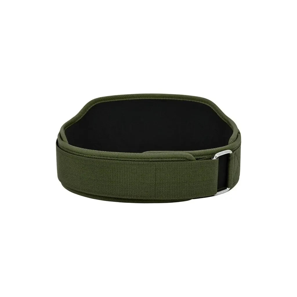 Атлетичний пояс RDX RX5 Double Belt неопреновий Army Green S (WBD-RX5AG-S) - изображение 5