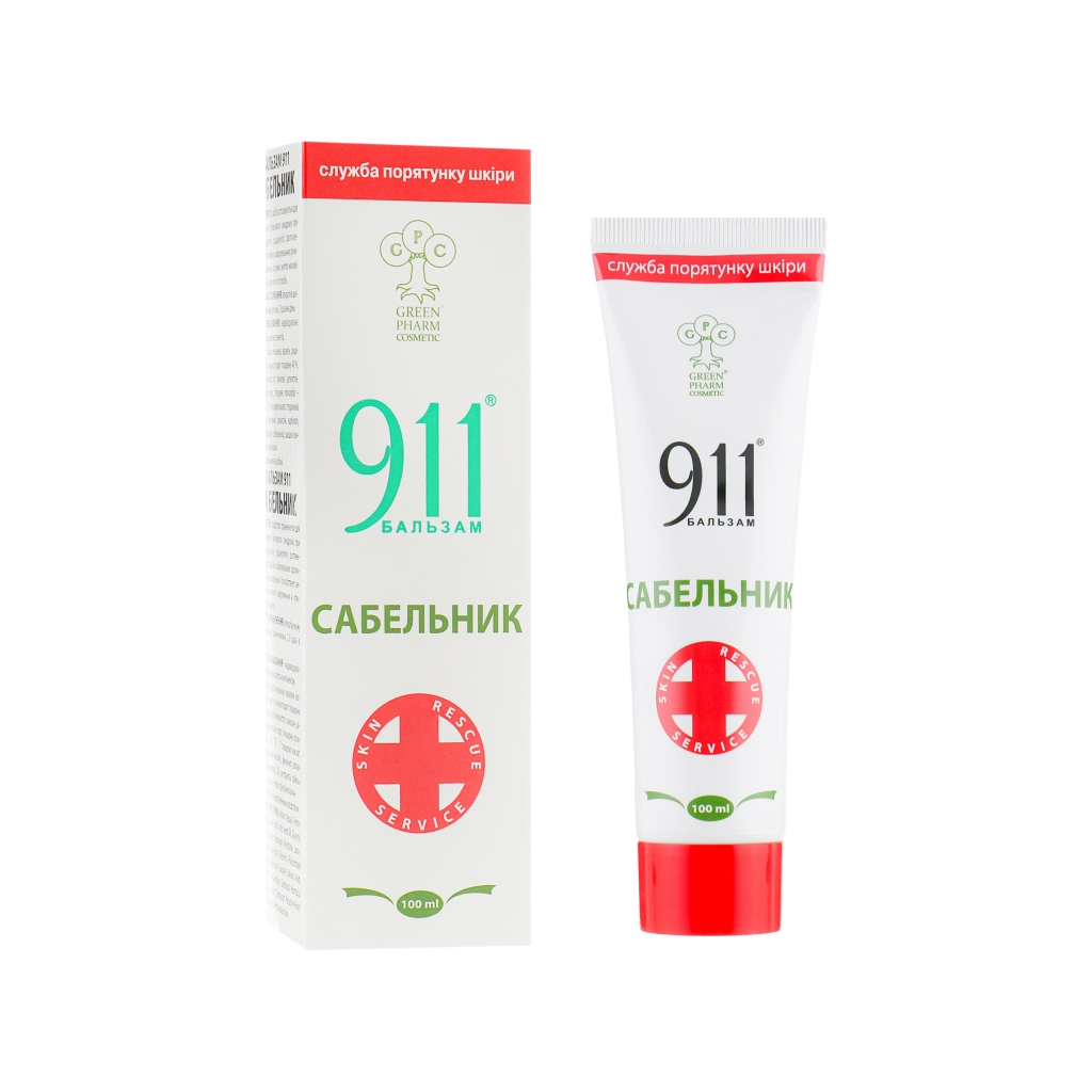 Бальзам для тіла Green Pharm Cosmetic 911 Сабельник 100 мл (4820182110795) - изображение 2