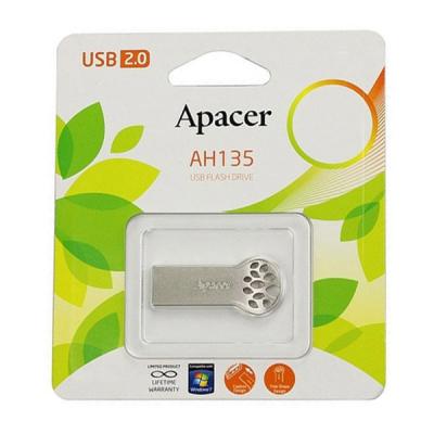 USB флеш накопичувач Apacer 8GB AH135 Silver RP USB 2.0 (AP8GAH135S-1) - зображення 7