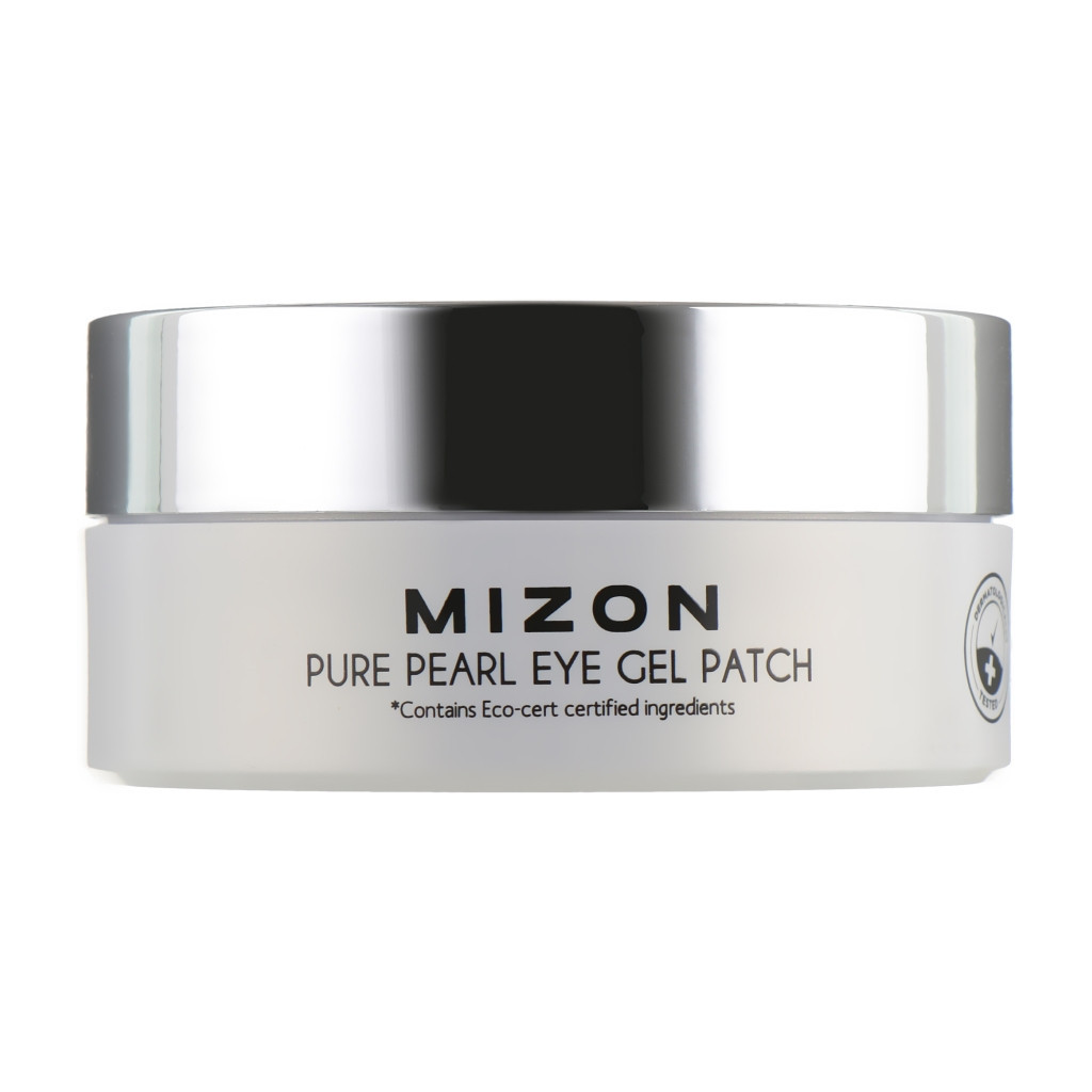 Патчі під очі Mizon Pure Pearl Eye Gel Patch Гідрогелеві З екстрактом білих перлів 60 шт. (8809579273158) - зображення 1
