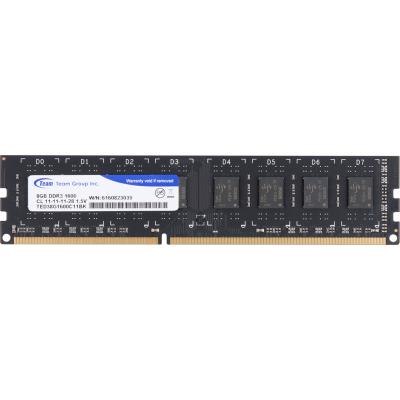 Модуль пам'яті для комп'ютера DDR3 8GB 1600 MHz Team (TED38G1600C1101) - зображення 1