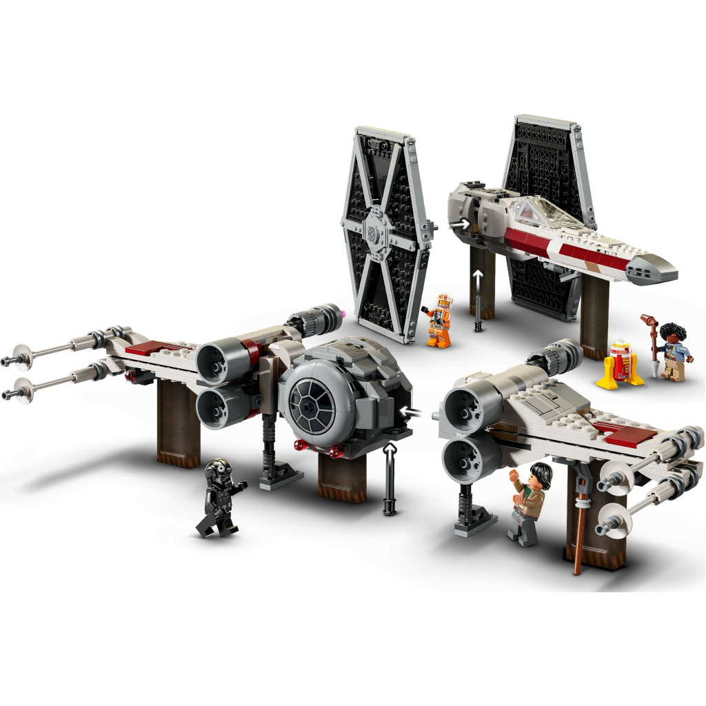 Конструктор LEGO Star Wars Збірний пакет «Винищувач TIE і Корабель X-wing» (75393) - зображення 5