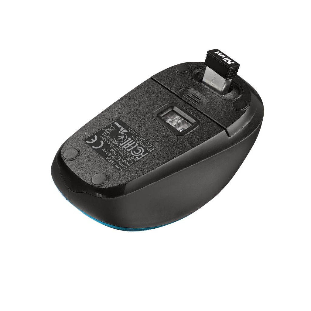 Чохол до ноутбука Trust 15.6" Yvo Mouse & Sleeve Blue + mouse (23452) - зображення 4