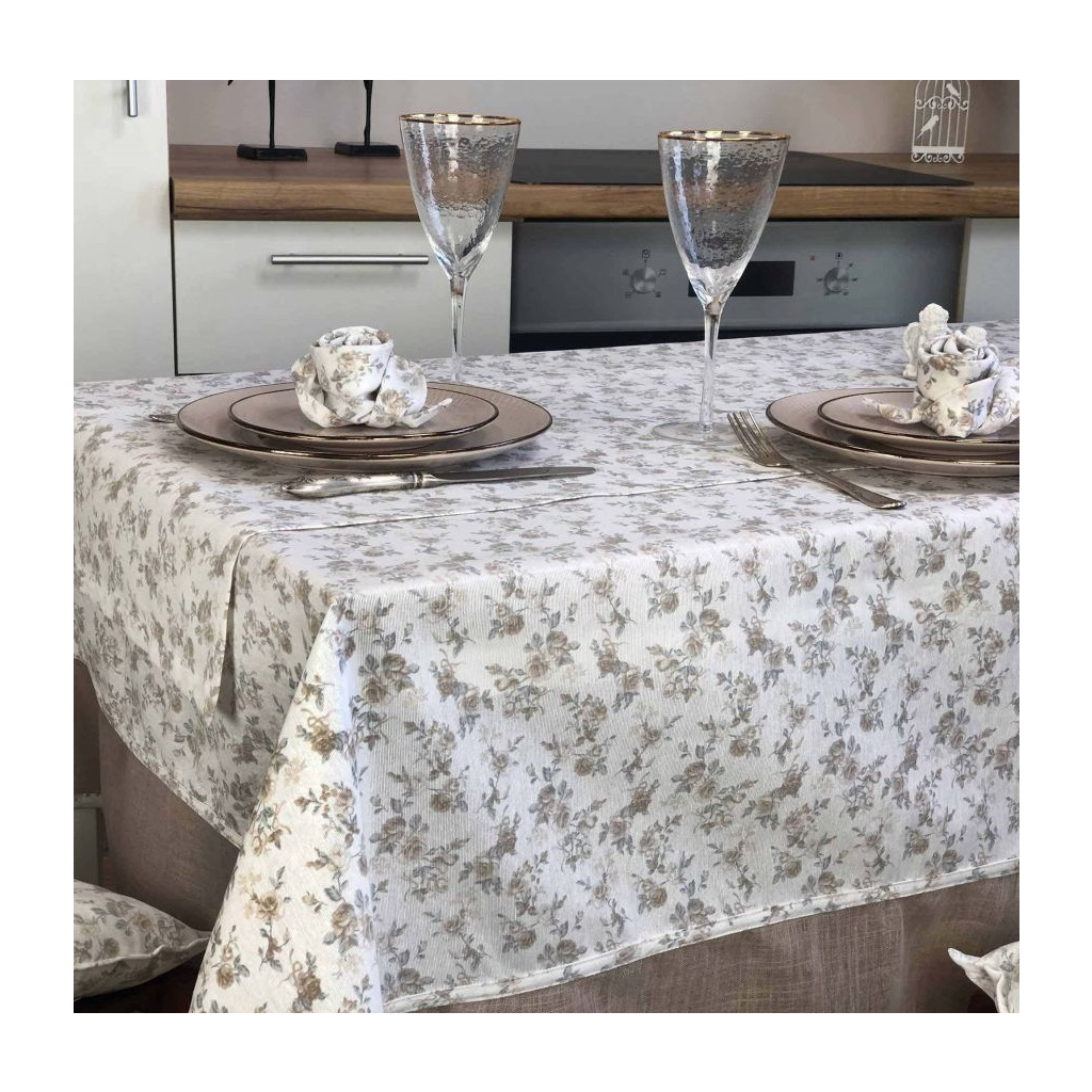 Скатертина Прованс Happy Rose 150х150 см (23855) - зображення 2