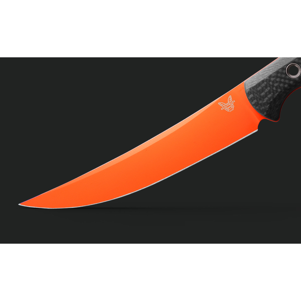 Ніж Benchmade Meatcrafter Orange CF (15500OR-2) - зображення 8
