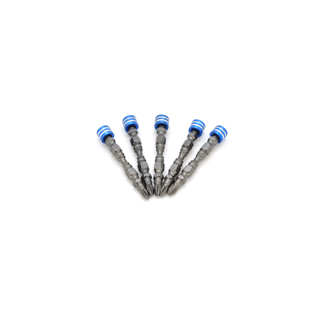 Набір біт YOSO YOSO-405 PH-2 двосторонніх зі стопором, 5шт. 65мм (YT40335) - зображення 2