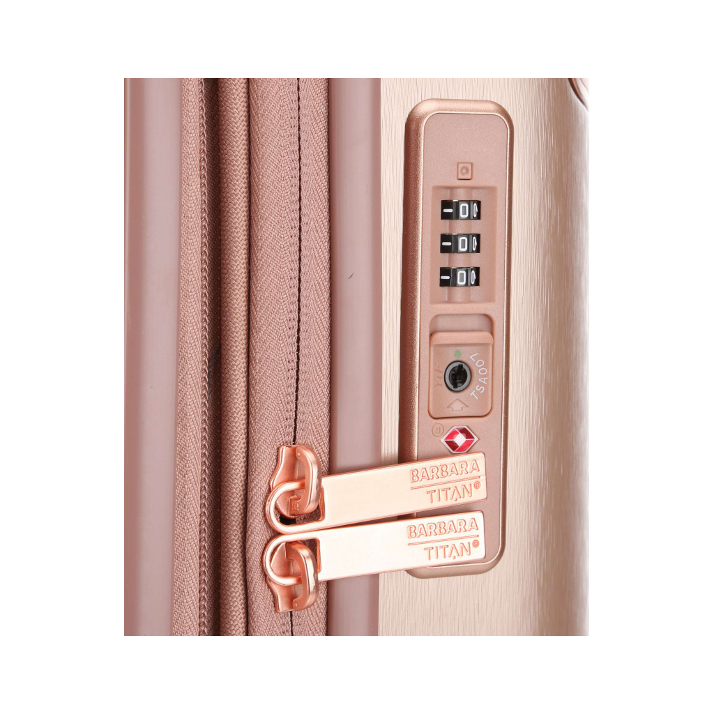 Валіза Titan Barbara Glint Rose Metallic M exp (Ti845405-15) - зображення 7