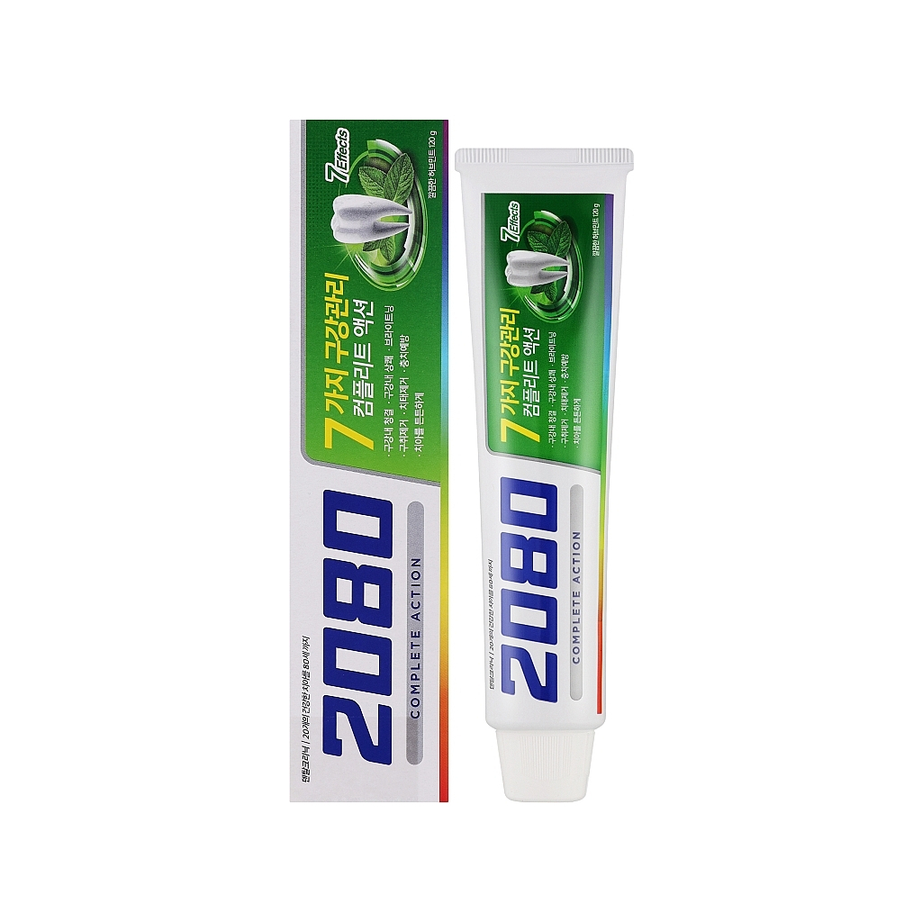 Зубна паста Aekyung 2080 Complete Action Herb Mint Toothpaste 120 г (8801046390665) - зображення 2