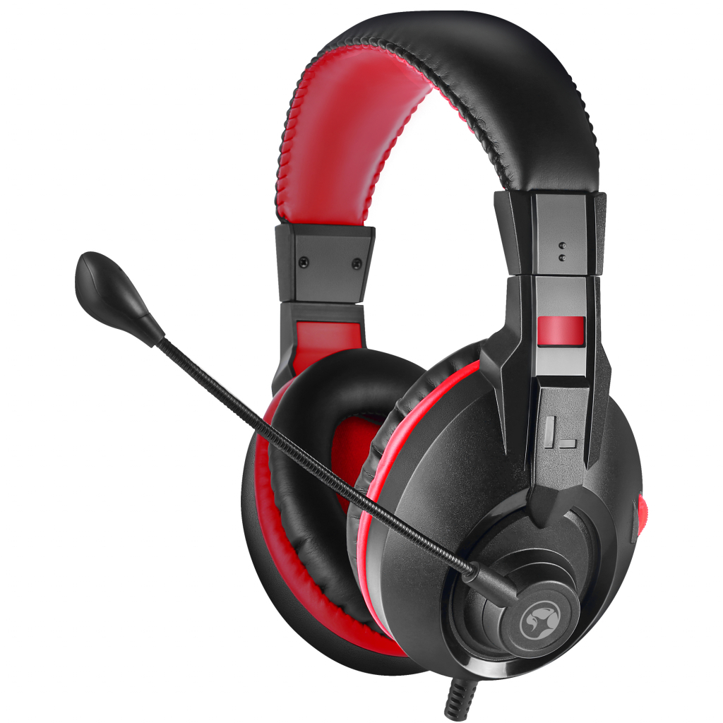 Навушники Marvo H8321S Black-Red (H8321S) - зображення 2