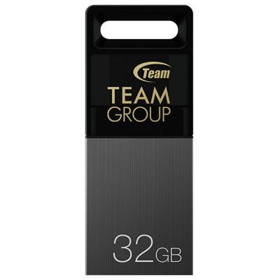 USB флеш накопичувач Team 32GB M151 Gray USB 2.0 OTG (TM15132GC01) - зображення 1