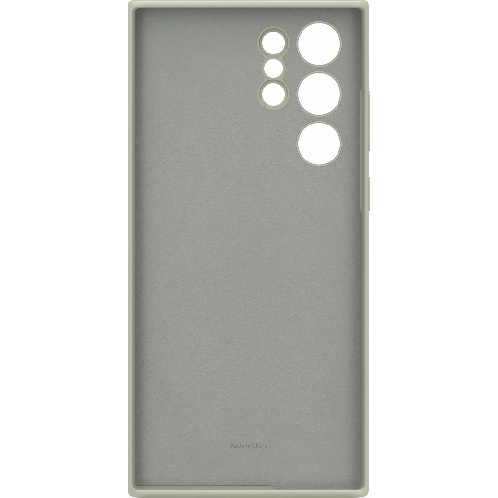 Чохол до мобільного телефона Samsung Silicone Cover Galaxy S22 Ultra Olive Green (EF-PS908TMEGRU) - зображення 3
