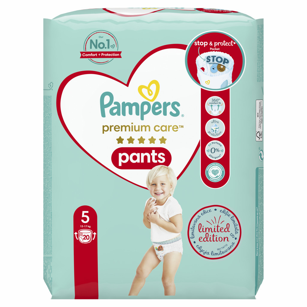 Підгузки Pampers Premium Care Pants Junior (12-17 кг), 20 (4015400681243) - зображення 2