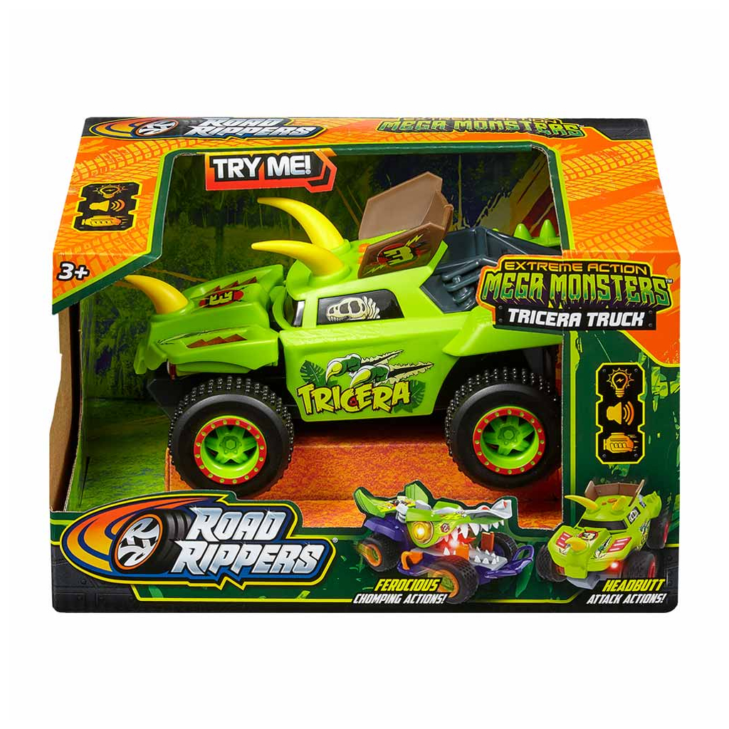 Машина Road Rippers Mega monsters Tricera моторизована (20112) - зображення 4