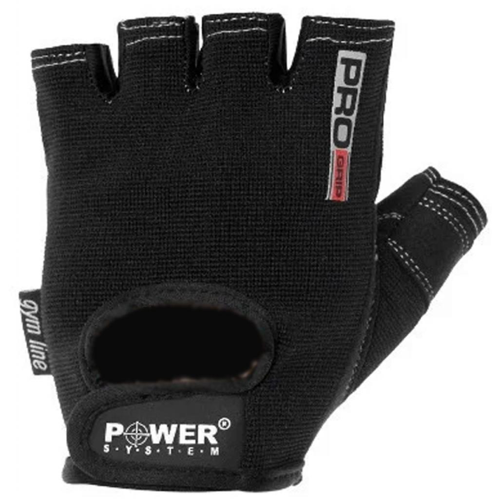 Рукавички для фітнесу Power System Pro Grip PS-2250 S Black (PS-2250_S_Black) - зображення 1