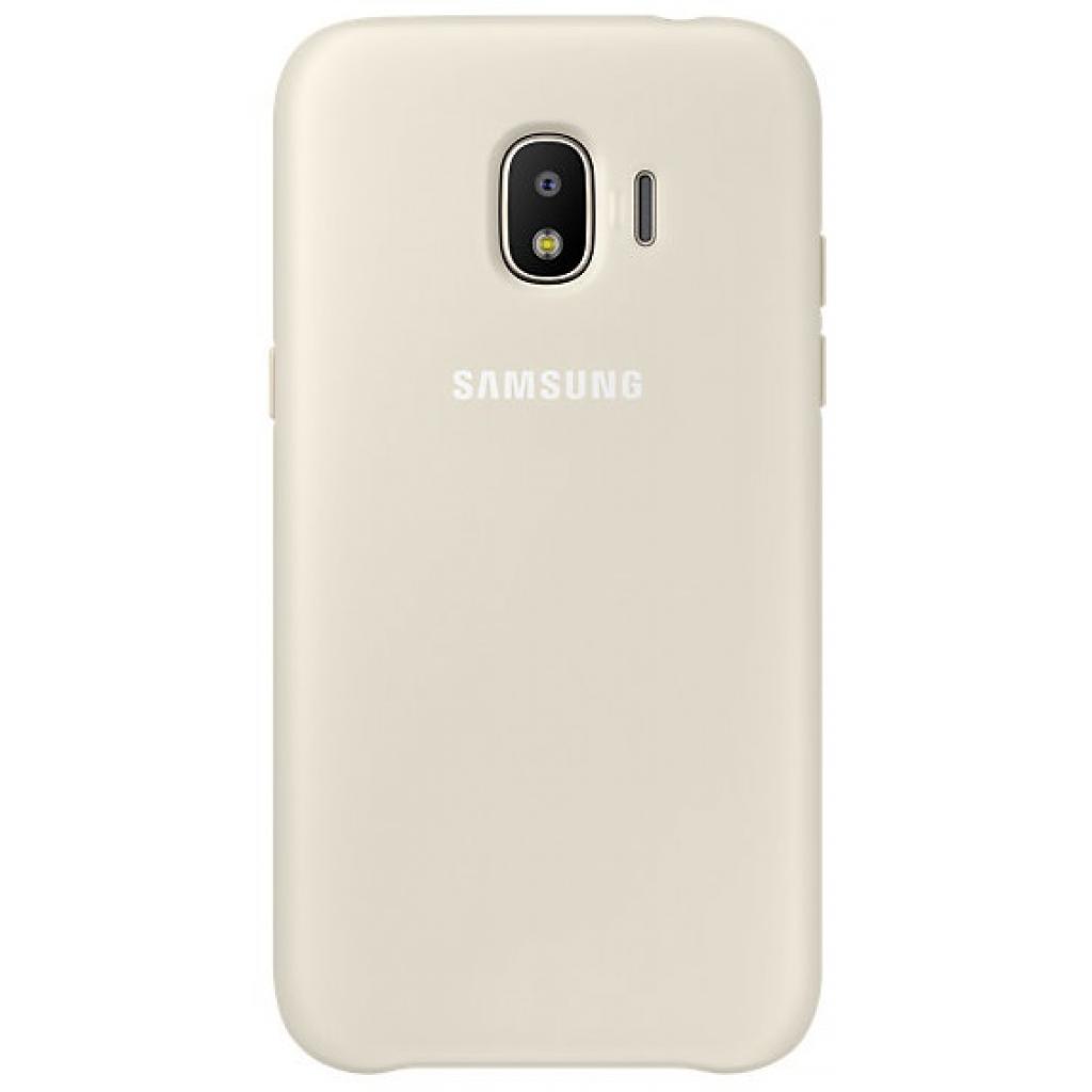 Чохол до мобільного телефона Samsung J2 (2018)/EF-PJ250CFEGRU - Dual Layer Cover (Gold) (EF-PJ250CFEGRU) - зображення 4