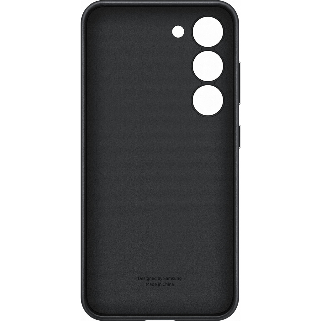 Чохол до мобільного телефона Samsung Galaxy S23 Leather Case Black (EF-VS911LBEGRU) - зображення 2