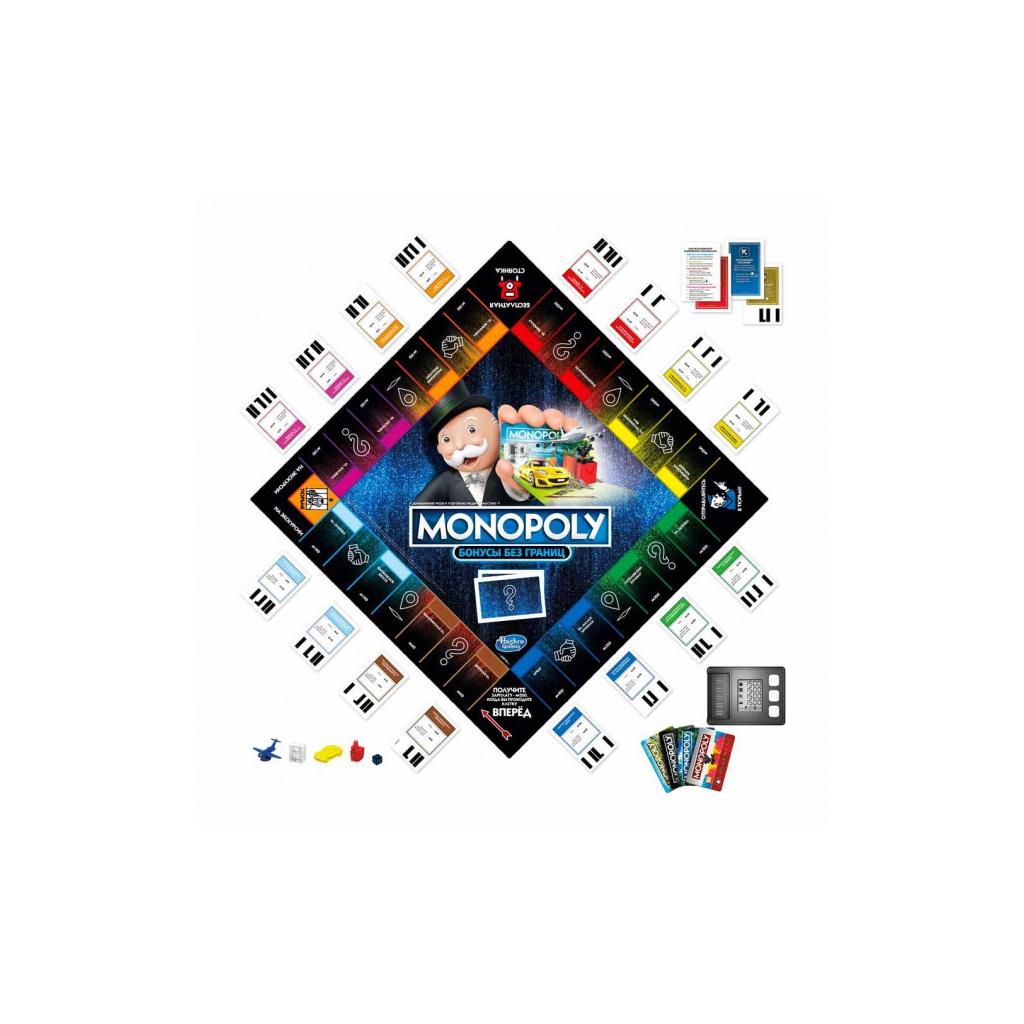 Настільна гра Hasbro Монополія Бонуси без кордонів - українська версія (E8978) - зображення 2