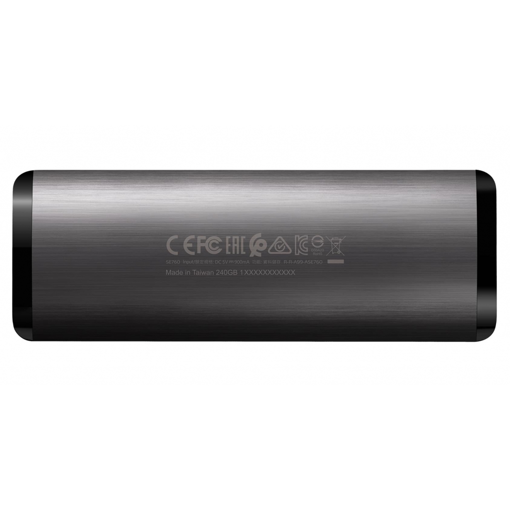 Накопичувач SSD USB 3.2 256GB ADATA (ASE760-256GU32G2-CBK) - зображення 2