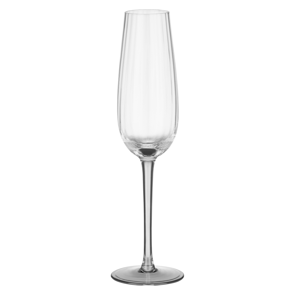 Набір келихів Ardesto Black Mars Orion 220мл, 2шт, скло, прозоро-сірий (AR2622TG) - изображение 1