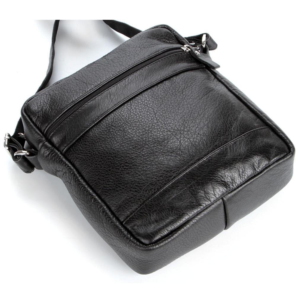 Сумка Shvigel Шкіряна Чорна (00791) - зображення 6