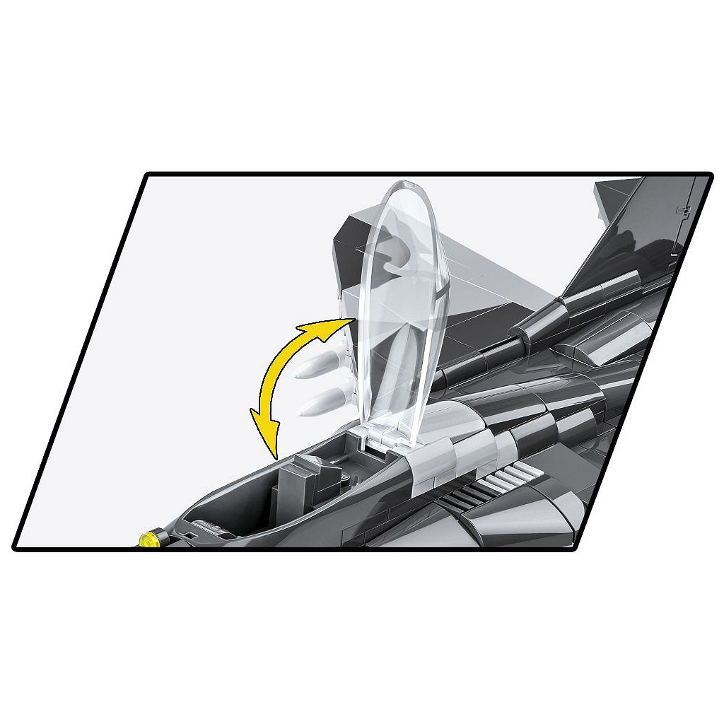 Конструктор Cobi Літак МіГ-29 (UA/PL) Fulcrum, 550 деталей (COBI-5840) - зображення 10