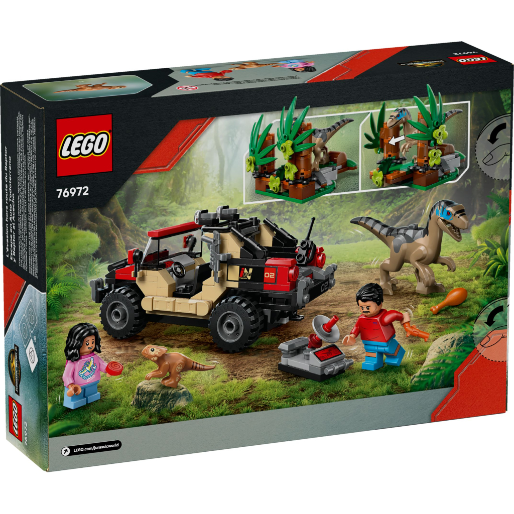 Конструктор LEGO Jurassic World Втеча по бездоріжжю від раптора (76972) - зображення 7