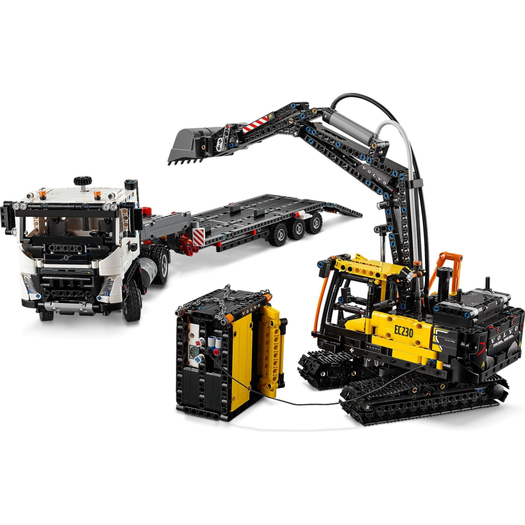 Конструктор LEGO Technic Вантажівка Volvo FMX і Електричний екскаватор EC230 (42175) - зображення 4