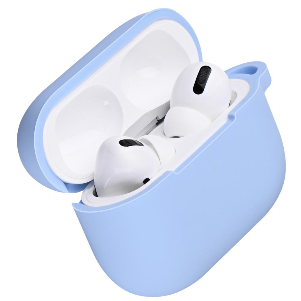 Чохол для навушників 2E для Apple AirPods Pro Pure Color Silicone 2.5 мм Sky blue (2E-PODSPR-IBPCS-2.5-SKB) - зображення 2