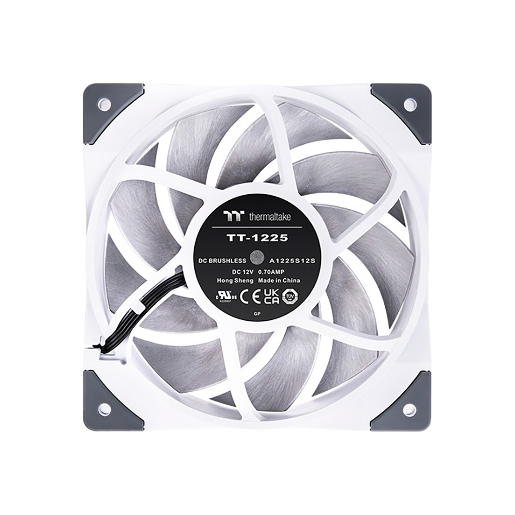 Кулер до корпусу ThermalTake TOUGHFAN 12 Radiator Fan 1Pack (CL-F117-PL12WT-A) - зображення 2