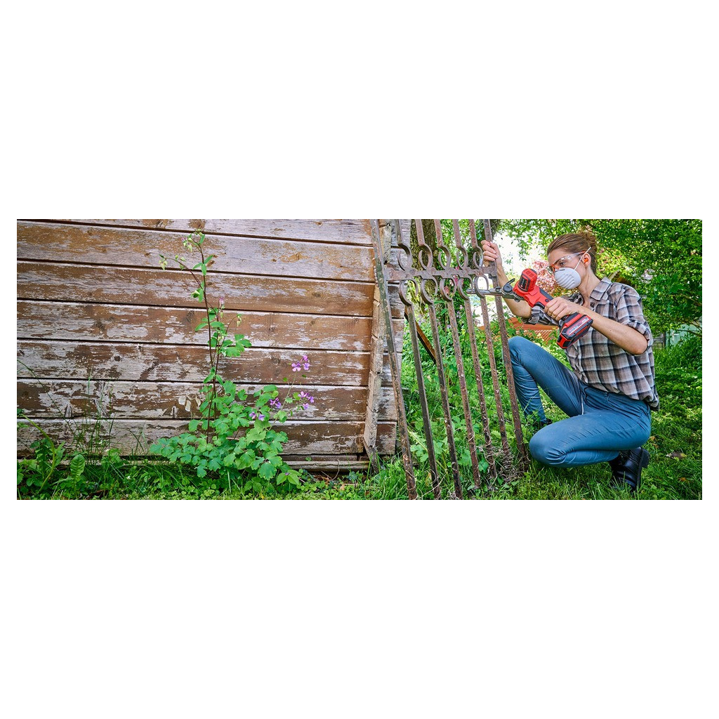 Шліфувальна машина Einhell стрічкова TE-BF 18 Li - Solo PX, 18В, 2 насадки 9/13мм, сумка (без АКБ та ЗП) (4461000) - зображення 10