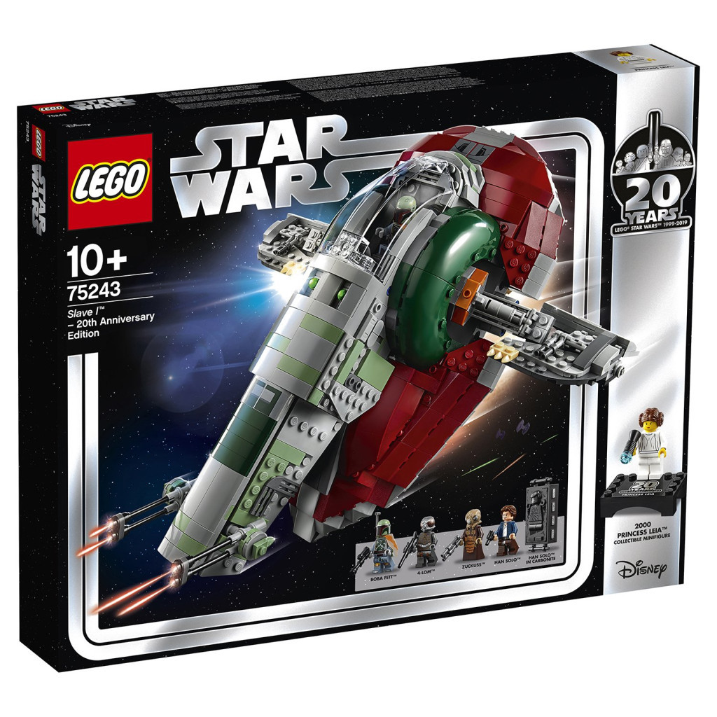Конструктор LEGO Star Wars Раб I: випуск до 20-річного ювілею 1007 деталей (75243) - зображення 1