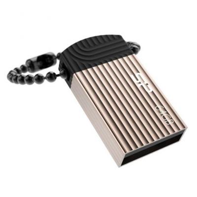 USB флеш накопичувач Silicon Power 64GB T20 Champagne USB 2.0 (SP064GBUF2T20V1C) - зображення 2