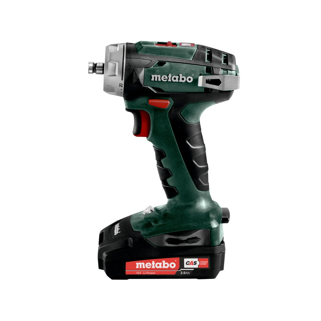 Шуруповерт Metabo BS 18 QUICK 18В, 2х2Ah, 24·48Нм, 0-450·0-1600 об/хв, 1.4кг (602217500) - зображення 2