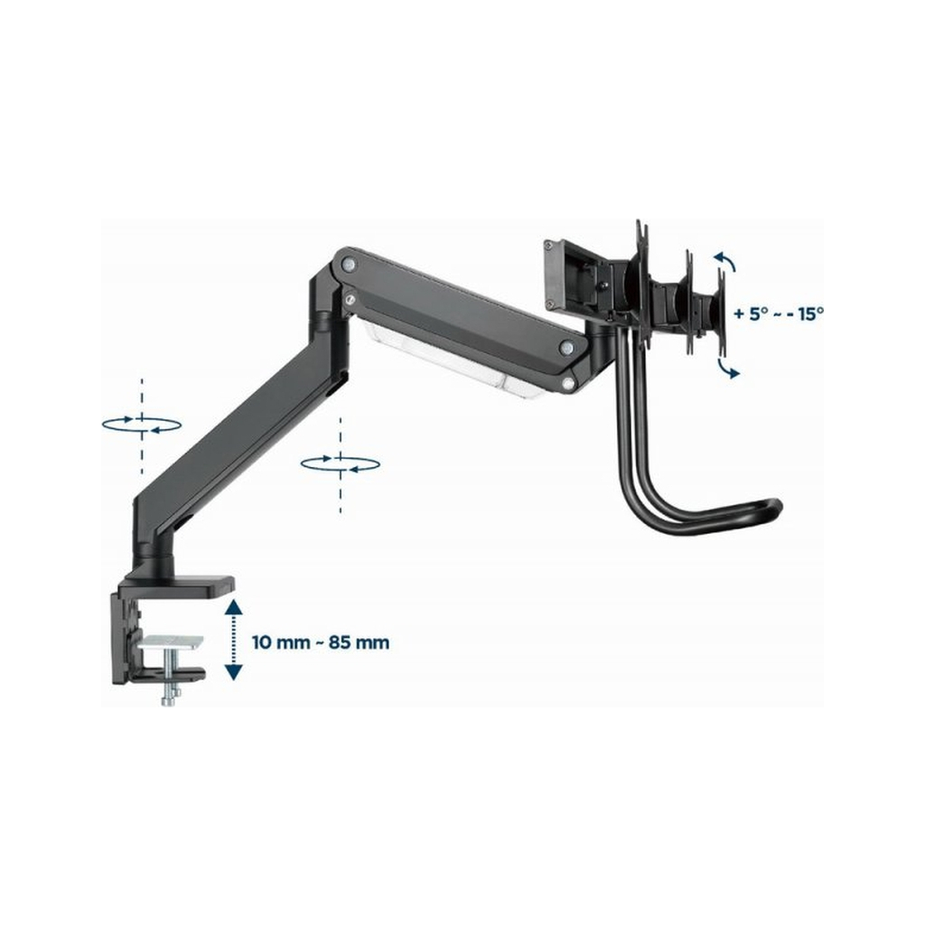 Кронштейн Gembird MA-DA3-03 - зображення 12
