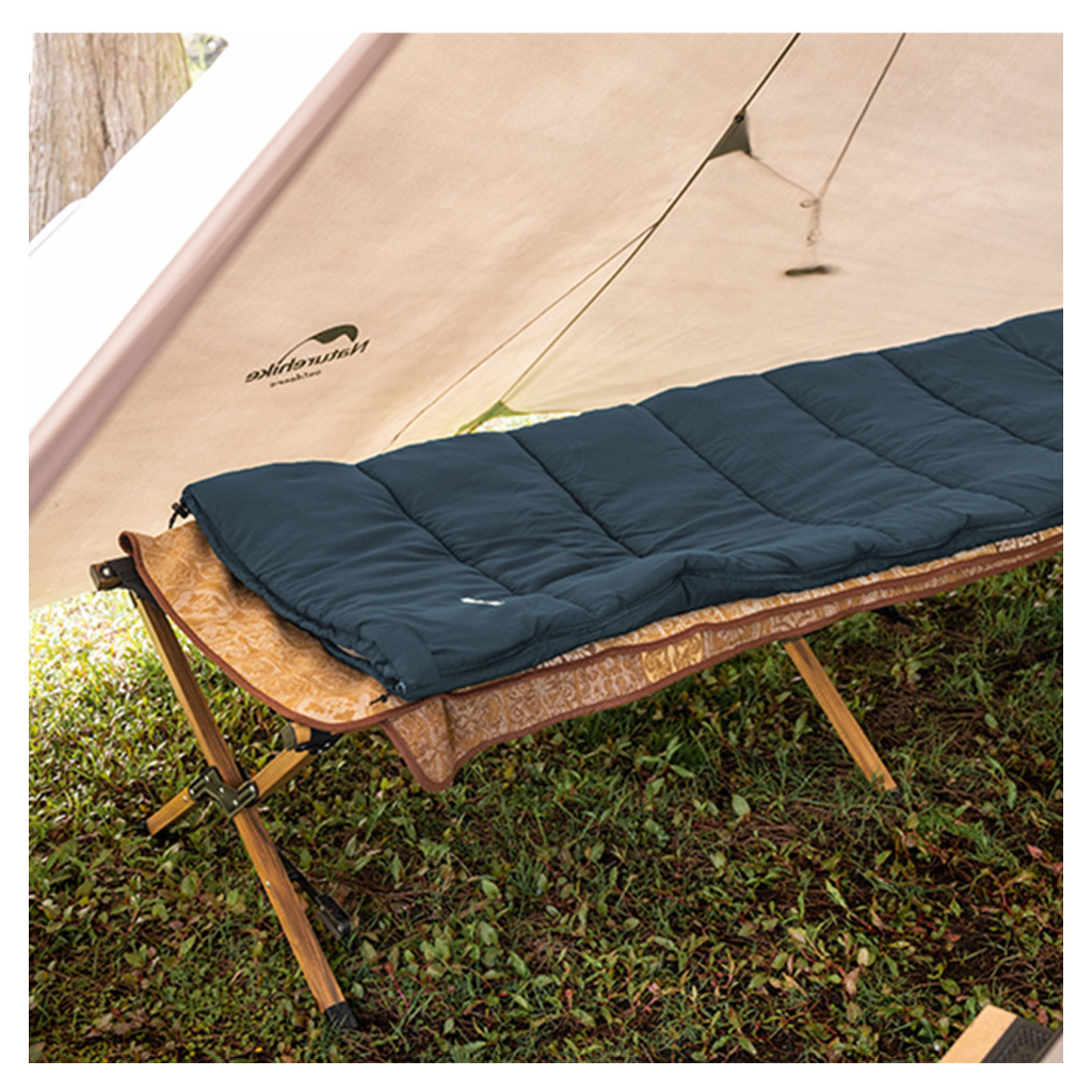 Спальний мішок Naturehike F150 NH22MSD05, правий, темно-блакитний (6927595797761-R) - зображення 2