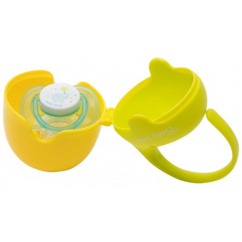 Контейнер для пустушок Baby Team Салатовый с желтым (3301_Салатовий з жовтим) - зображення 2