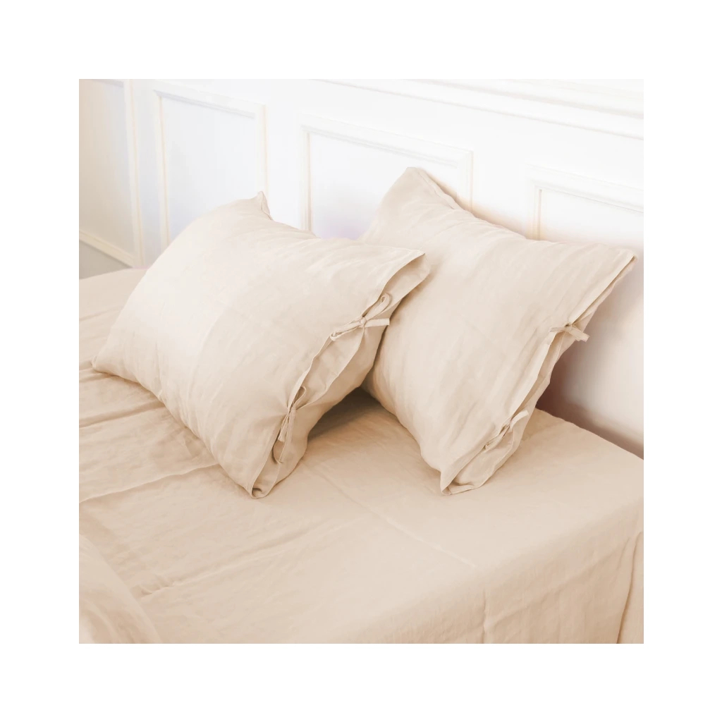 Постільна білизна MirSon Льон Natural Linen Amalia 175х210 (2200008248734) - зображення 5