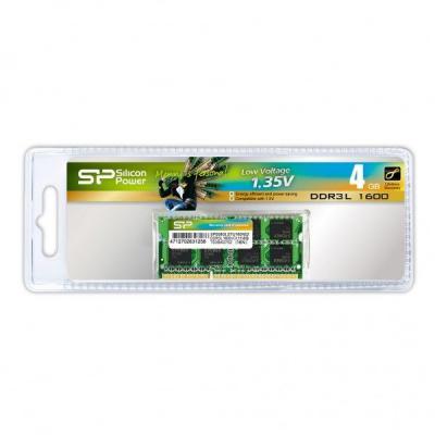 Модуль пам'яті для ноутбука SoDIMM DDR3L 4GB 1600 MHz Silicon Power (SP004GLSTU160N02) - зображення 1
