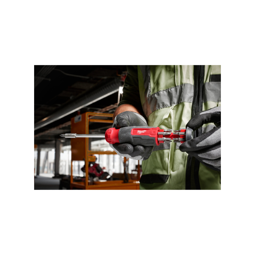 Набір викруток Milwaukee зі змінними вставками 14 в1 (PH/PZ/SL/TX/HEX) (4932492806) - изображение 5