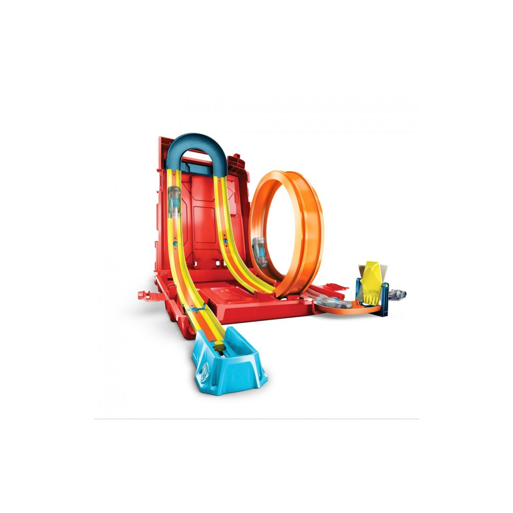 Автотрек Hot Wheels Турботрюки серії Track Builder Unlimited (HDX78) - зображення 2