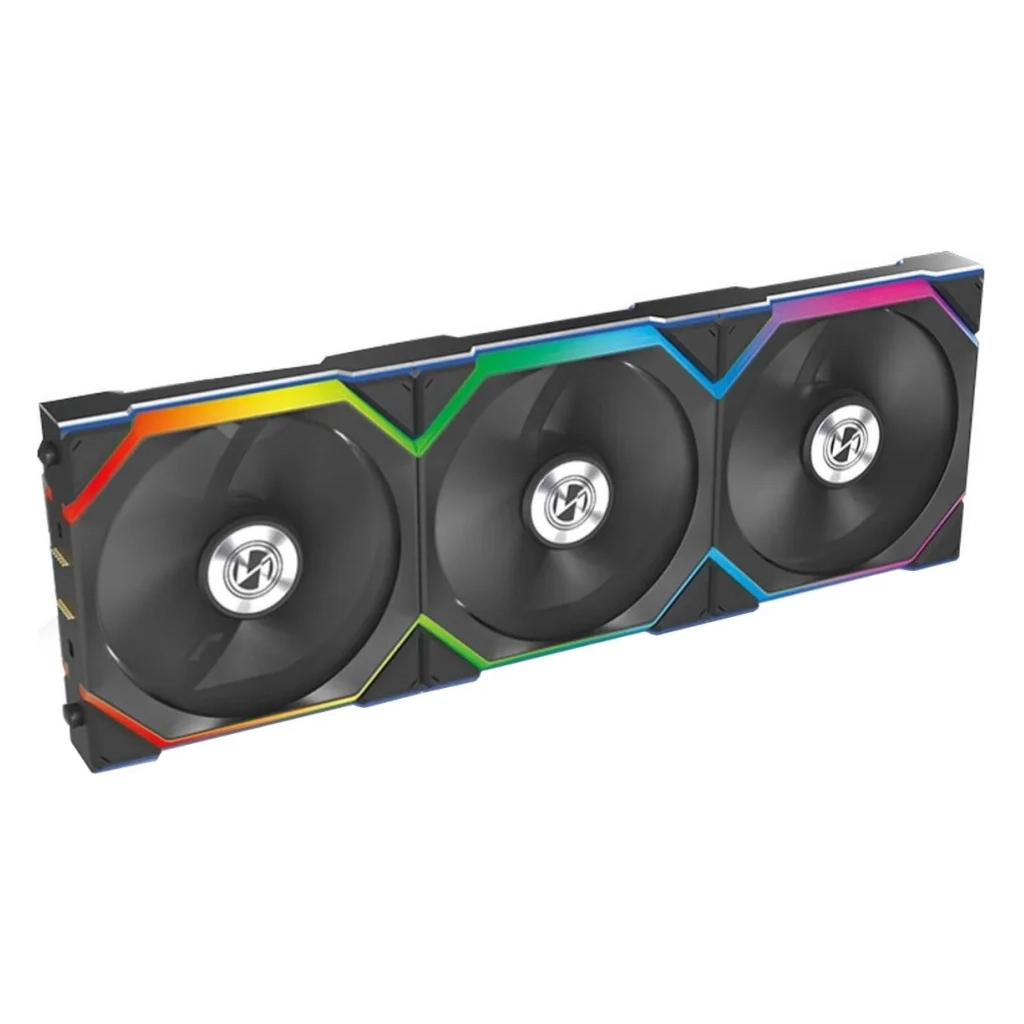 Кулер до корпусу Lian Li Uni Fan SL WIRELESS 120-3 REVERSE BLAD (G99.12RSL1W3B.00) - зображення 2