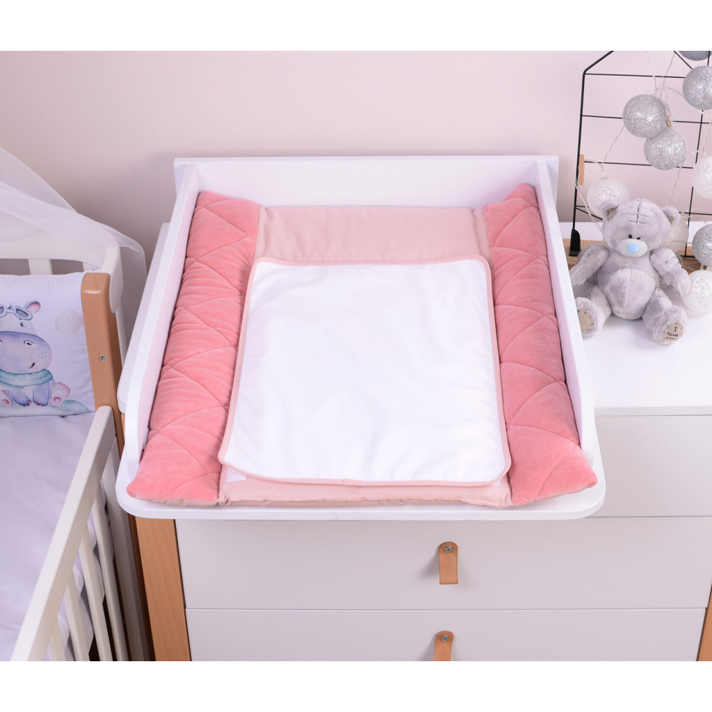 Пеленальний матрацик Верес Velour Powdery 50х70 см (429.09) - зображення 3