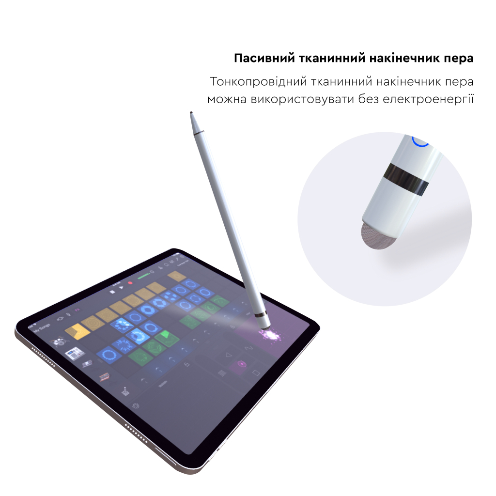 Стилус AirOn AirPen для ємнісного дисплею (6126755803221) - изображение 4