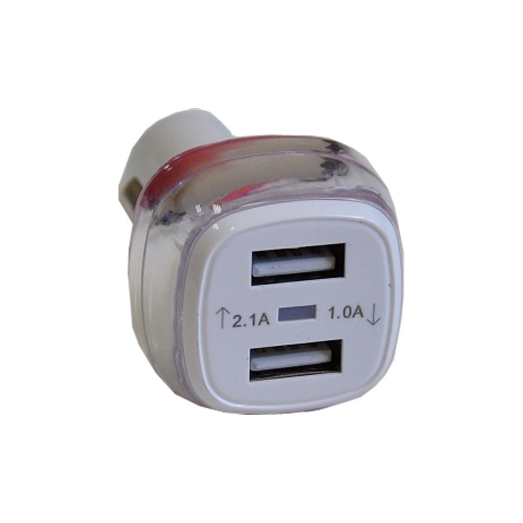 Зарядний пристрій Atcom ES-01 (1*USB, 1A & 1*USB, 2A) (16990) - зображення 2