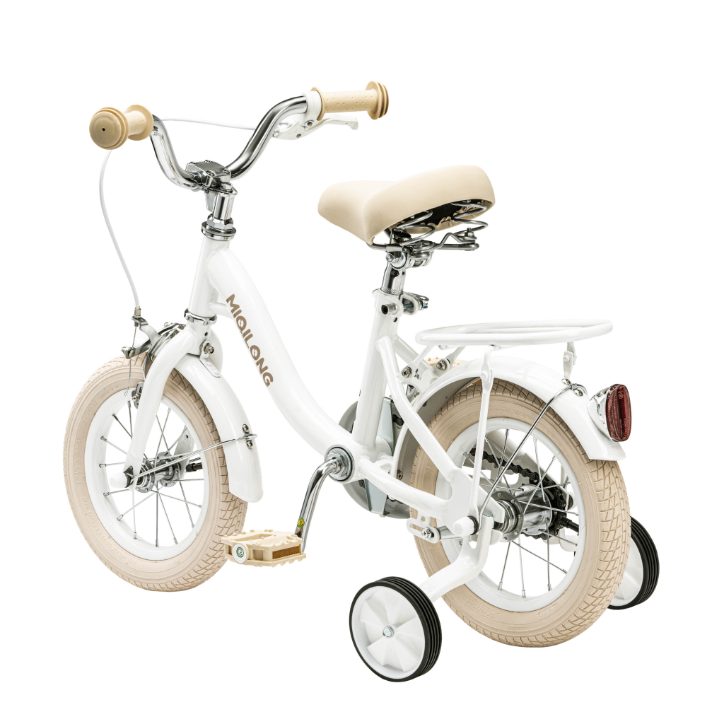 Дитячий велосипед Miqilong LS 12" білий (RBB-LS12-PEARL) - изображение 3