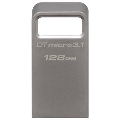 USB флеш накопичувач Kingston 128GB DT Micro 3.1 USB 3.1 (DTMC3/128GB) - зображення 1